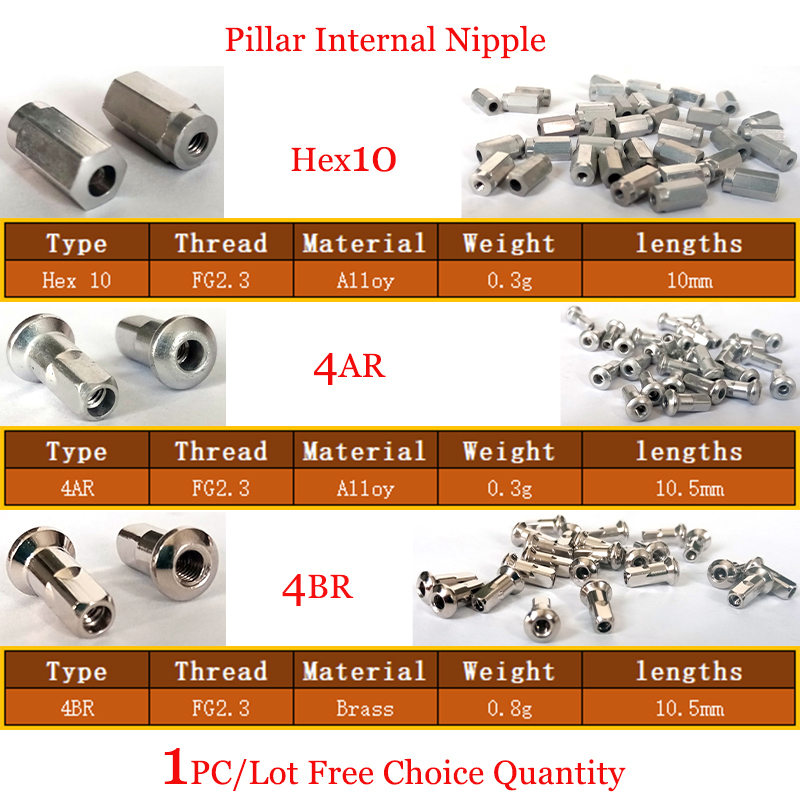 1 Cái/lốc Trụ Cột Bên Trong Xe - đánh giá và giá Spoke Nipple Brass