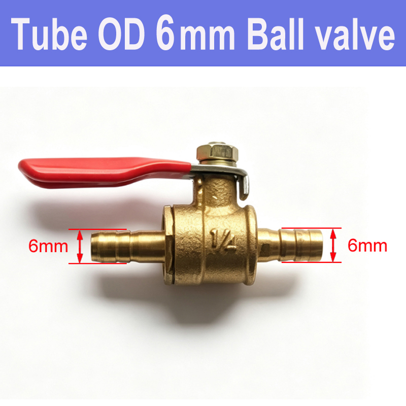 Small Red Handle Brass Shutoff - đánh giá và giá Spoke Nipple Brass